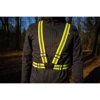 Lynx Reflectie harnas unisex zwart maat onesize - thumbnail