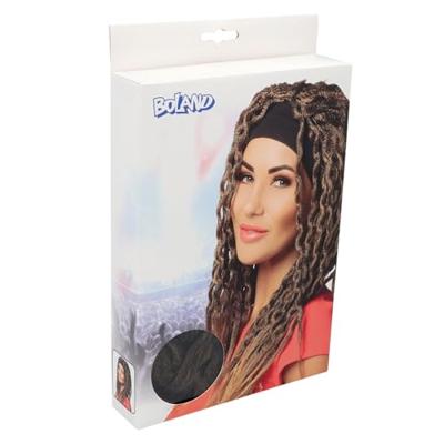 Pruik dreadlock Emily met haarband