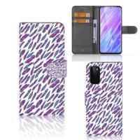 Samsung Galaxy S20 | Telefoon Hoesje | Feathers Color - thumbnail