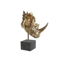 Decoratieve figuren Home ESPRIT Zwart Gouden 33 x 24 x 43,5 cm - thumbnail