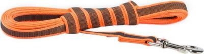 Lange lijn hond - Antislip - 14mm x 5m - Oranje