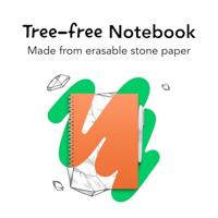 MOYU Uitwisbaar notitieboek - hardcover a5 - misty mountain - thumbnail