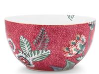 Pip Studio Flower Festival Kom Donkerroze 12 cm - thumbnail