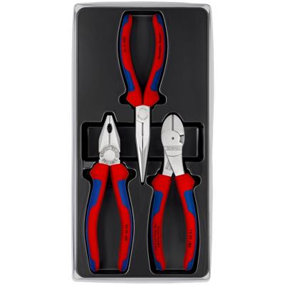 Knipex Montage-Set | 1 x 26 15 200, 1 x 03 05 180, 1 x 74 05 180 - 00 20 11 V01
