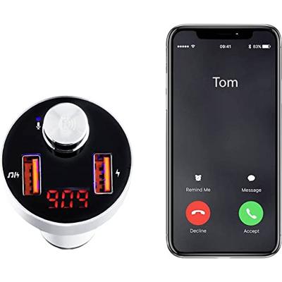 Renkforce RF-CAR-100 FM-transmitter Bluetooth Incl. handsfree-functie, Met geheugenkaartgleuf, Ingebouwde MP3-speler Renkforce RF-CAR-100 FM-transmitter Bluetooth Incl. handsfree-functie, Met geheugenkaartgleuf, Ingebouwde MP3-speler