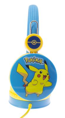 Pokémon koptelefoon Pikachu junior 95 cm blauw/geel Pokémon koptelefoon Pikachu junior 95 cm blauw/geel