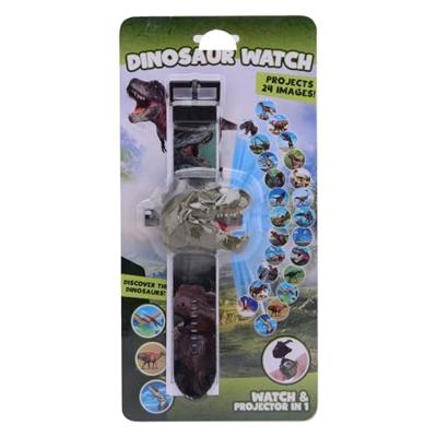 Dino horloge met projector