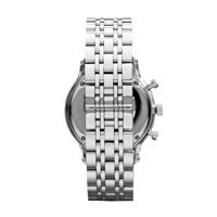 Emporio Armani Heren Gianni chronograaf roestvrij stalen armbandhorloge 43 mm AR1648 - thumbnail