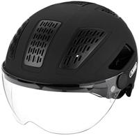 Abus helm hyban 2.0 ace velvet zwart l 56-61cm - thumbnail