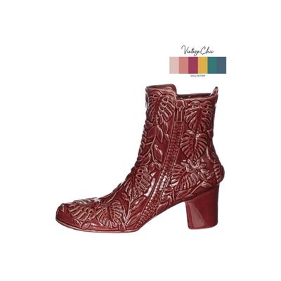 Vaas Bootie kers Ø7x22x19cm