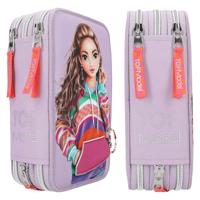TOPModel Joy 3-vaks etui - paars - thumbnail