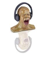 Oehlbach XXL Scream Anniversary Edition Koptelefoonstandaard Huidkleuren - thumbnail