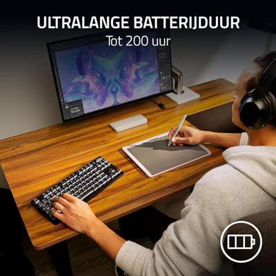 Razer DeathStalker V2 Pro TKL Draadloos Zwart - Razer Linear Optical - thumbnail