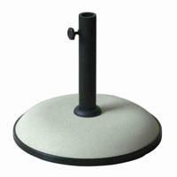 Marbueno Parasol Basis Rond Cement 41,5x35 cm 15KG Wit Tuin, Zwembad en Terras - thumbnail