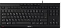 CHERRY STREAM KEYBOARD TKL toetsenbord Universeel USB QWERTZ Duits Zwart - thumbnail