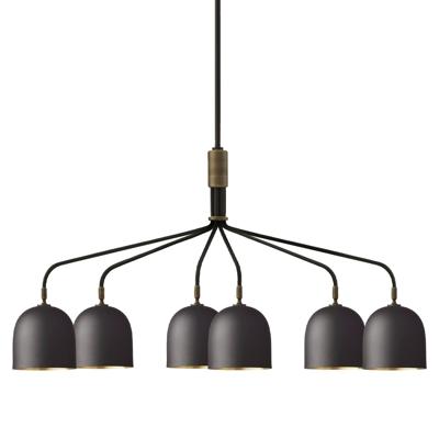 Gubi Howard Kroonluchter - 6 Arm - Grijs