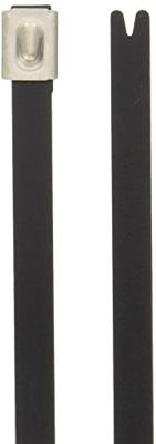 HellermannTyton MBT14HFC-SS316/SP-BK Kabelbinder 362 mm 7.90 mm Zwart Met kogelsluiting 1 stuk(s)