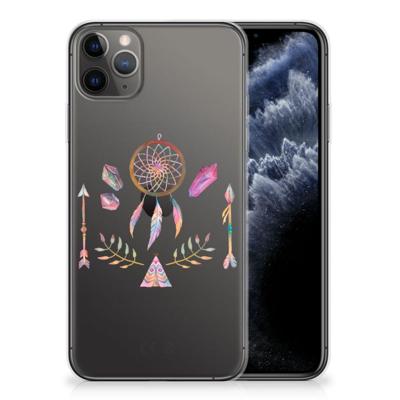Apple iPhone 11 Pro Max Telefoonhoesje met Naam Boho Dreamcatcher Apple iPhone 11 Pro Max Telefoonhoesje met Naam Boho Dreamcatcher