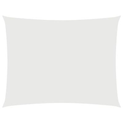 Zonnescherm rechthoekig 3x6 m oxford stof wit - thumbnail