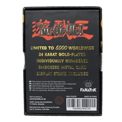 Yu-Gi-Oh! Replica Card Kuriboh (gold plated)*