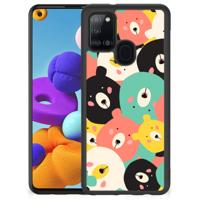 Samsung Galaxy A21s | Bumper Hoesje | Bears - thumbnail