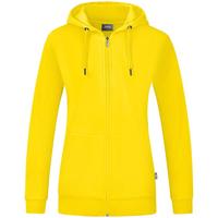JAKO C6820D Jas Met Kap Organic Dames - Citroen - 48 - thumbnail