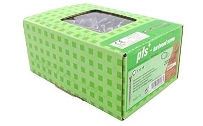 pgb-Europe PFS+ | RVS Hardhoutschroef VZK-T Ø 5,00x60 C2 T-25 | 200 st - PFWHTGC00005000602 pgb-Europe PFS+ | RVS Hardhoutschroef VZK-T Ø 5,00x60 C2 T-25 | 200 st - PFWHTGC00005000602