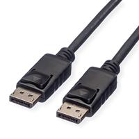 ROLINE DisplayPort Kabel, DP M/M, LSOH, zwart, 5 m - thumbnail