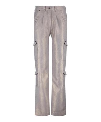 Zip73 Cargo Wide Leg W25/235/01/730 Cargobroeken 730 Sparkling Grey