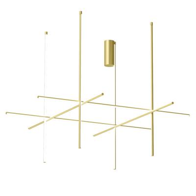 Flos Coordinates C4 Long Plafondlamp - Champagne