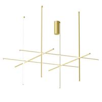 Flos Coordinates C4 Long Plafondlamp - Champagne - thumbnail