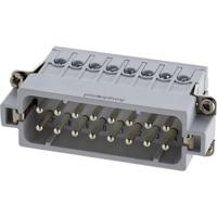 Amphenol C146 10A016 002 4 Stiftinzet verzilverde contacten 1 st. - thumbnail