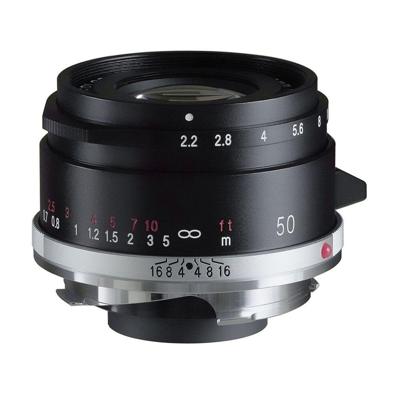 Voigtländer Color-Skopar 50mm F/2.2 Leica M Mount zwart Voigtländer Color-Skopar 50mm F/2.2 Leica M Mount zwart