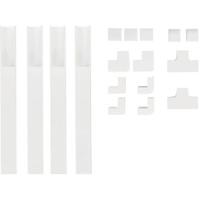 Hama 00221017 Kabelgoot (b x d) 24 mm x 14 mm Wit 4 stuk(s) Hama 00221017 Kabelgoot (b x d) 24 mm x 14 mm Wit 4 stuk(s)