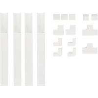 Hama 00221017 Kabelgoot (b x d) 24 mm x 14 mm Wit 4 stuk(s) - thumbnail