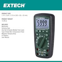 Extech Extech EX520A Multimeter Digitaal CAT IV 600 V Weergave (counts): 6000 - thumbnail