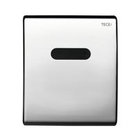 Urinoir Elektronische Bedieningsplaat TECE Planus 10x12 cm Glanzend Chroom (werkt o.b.v. adapter) - thumbnail