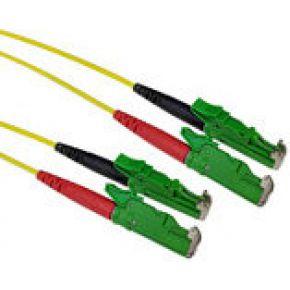 ACT RL1902 Glasvezel Patchkabel Duplex LSZH 9/125 OS2 - E2000/APC - 2 meter