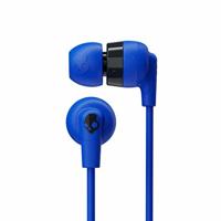 Skullcandy Ink'd+ In-Ear Bedrade Oordopjes, Microfoon, Werkt met Bluetooth-apparaten en Computers, Blauw - thumbnail
