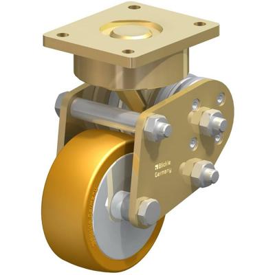 Blickle LPFE-ALTH 101K-FA Geveerd zwenkwiel Wieldiameter: 100 mm Draagvermogen (max.): 350 kg 1 stuk(s)