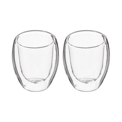 Set van koffiekopjes Secret de Gourmet Transparant Kristal 70 ml
