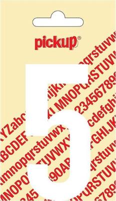 Plakcijfer Nobel Sticker cijfer 5 Pickup - Pickup