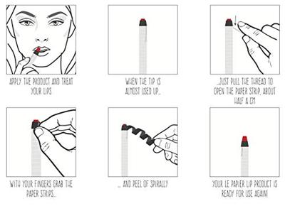 Beauty Made Easy Le Papier Matte Lipstick Cerise