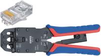 Knipex Krimptang voor westernstekkers | 1 stuks - 97 51 12 SB - 97 51 12 SB - thumbnail