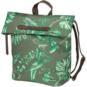 Basil ever-green fietsrugzak beige 14-19l
