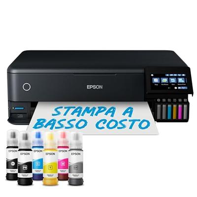 Epson EcoTank Photo ET-8550 All-in-one inkjet printer Zwart