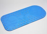 Anti-Slip Badmat Wit 75 x 35 cm | Atlantis | Met zuignapjes | Wit | PR45125-W - thumbnail
