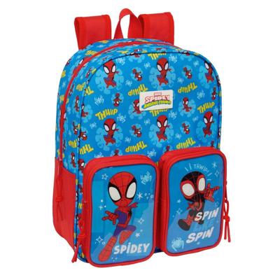 Schoolrugzak Spider-Man Blauw Rood 26 x 34 x 11 cm Schoolrugzak Spider-Man Blauw Rood 26 x 34 x 11 cm
