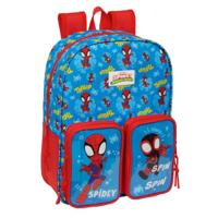 Schoolrugzak Spider-Man Blauw Rood 26 x 34 x 11 cm - thumbnail