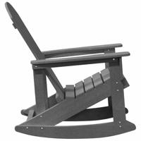 Adirondack Schommelstoel Lichtgrijs 73.5 x 92 x 90cm Kunststof - thumbnail